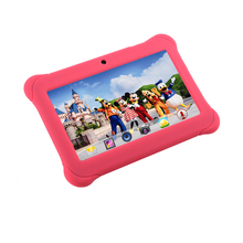 Alldaymall 7 Quad Core Android Kids Tablet Dual Camera 8GB HD Kids Edition w iWawa Pre