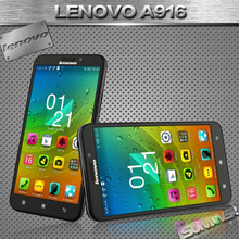 Original Lenovo A916 1G+8GB, 5.5”4G Android 4.4 Smart Mobile Phone MTK6592 MTK6595 Octa Core LTE & WCDMA & GSM Cell Phones