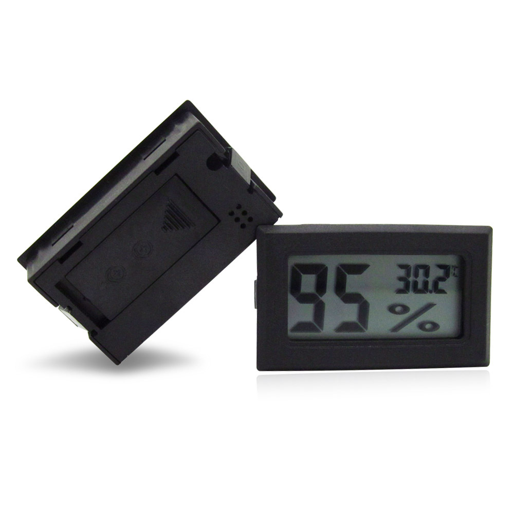  50 110C Detecting Head RH Mini LCD Digital Thermometer Temperature Humidity Meter Aquarium Gauge Industry