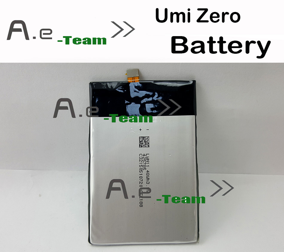 Umi нулевой аккумулятор 100% оригинальный 2780 мач батарея для umi нулевой смартфон в наличии бесплатная доставка + номер для отслеживания