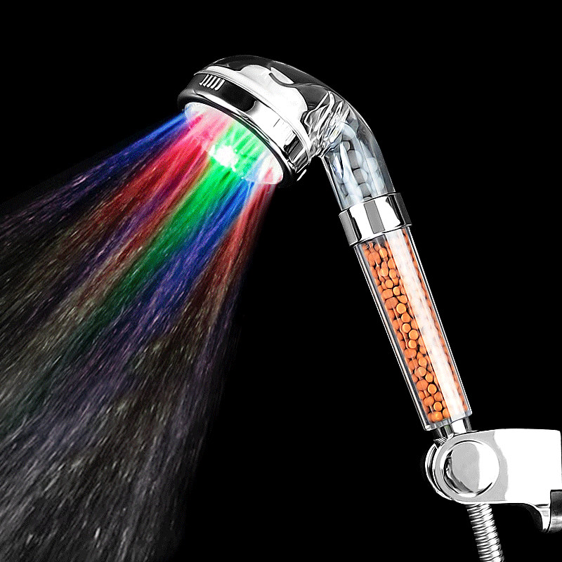 Led Color Changing Showerhead for Promotional Led Color