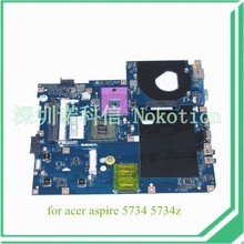 PAWF5 LA-4855P For acer aspire 5734 5734Z laptop motherboard GL40 DDR3