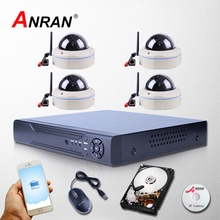 ANRAN 1080P HDMI 8CH NVR 2TB HDD HD Indoor/Outdoor Dome WIFI IP Camera Security CCTV System Wireless Home Video Surveillance