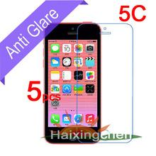 For Apple iphone 5C Matte Anti-glare Screen Protector Guard Cover Protective Film (5pcs film+5pcs cloth)