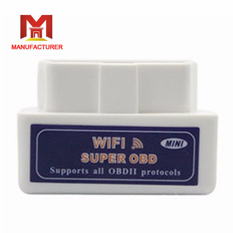 Супер Мини Wifi ELM327 ElM 327 Wi-Fi V1.5 OBD 2 II автомобиль Диагностический Инструмент OBD2 Сканер Интерфейс Поддержка Android и IOS Системы