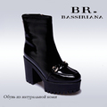 BASSIRIANA New Winter Snow Boots First Layer Of Matte Leather