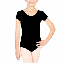 Buenos Ninos New Kids Girls Dancewear Short Sleeve Ballet Costume Bodysuit Leotards Cotton Ballet Clothes For Girls
