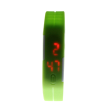 2015 New Arrival Striking Sports Relojes Rubber Red LED Waterproof Relogio Sport Bracelet Digital Wristwatch