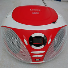 Portable Audio free shipping 2014 new hot Korea Crisp portable CD player supports CD prenatal machine MP3/USB love and music