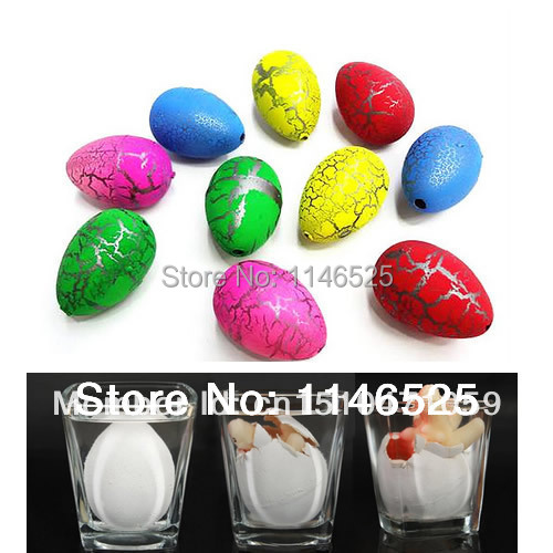 10Pcs/lot Cute Magic Growing Dino Egg Hatching Dinosaur Add Water Eggs 