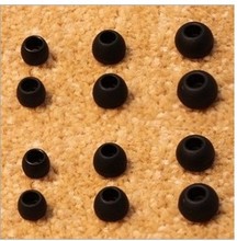 6 Pairs 12Pcs Silicone Earbud Cushion Replacement Headphone Headset Ear pads Gel Covers Tips For Earphone MP3 (S M L Size) B059