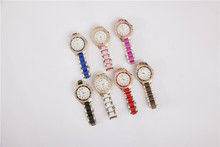 2016 New Fashion Imitation Ceramic Watch Luxury Rhinestone Watches Women Brand Analog Quartz Watch Roman Scale