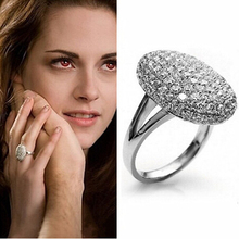 2015 fashion crystal jewelry the twilight breaking dawn Bella wedding rings for women high quality