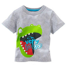 Cool Baby Kids Boys Summer Cartoon Tees Tops shirts Age 2 3 4 5 6Y