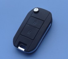Guaranteed 100 REPLACE case for Peugeot 206 207 2 Button Conversion Remote Flip Key Fob