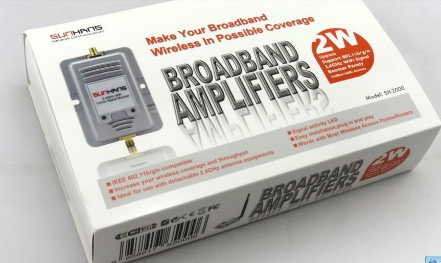 2W Wifi Wireless Broadband Amplifiers