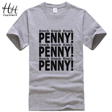The big bang theory Penny Novelty Cotton Men T-shirts Funny O-Neck Short Sleeve Tshirts Summer Style Swag Brand Clothing TA0136