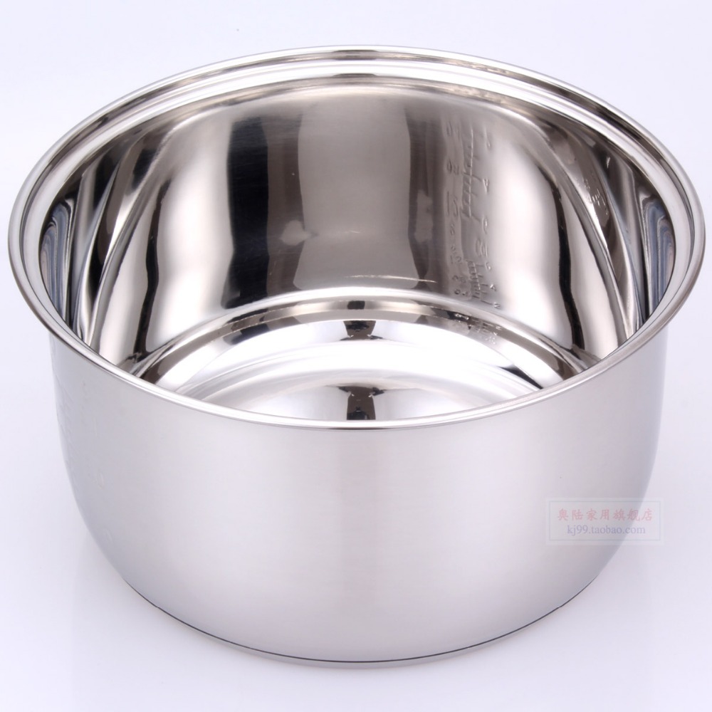 Trigonometric of beauty cooker hemisphere liner 4litre rice cooker