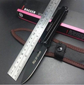 Survival Camping Hunting Multi function Knives 55HRC 420Stainless SR013 Multi purpose Straight Black Knife Outdoor Tool