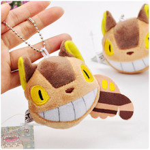 Kawaii Тоторо Котобус Плюшевые Кулон Мягкие Плюшевые Аниме Игрушки Куклы 10 см Высота Мой Сосед Тоторо Чучела Куклы