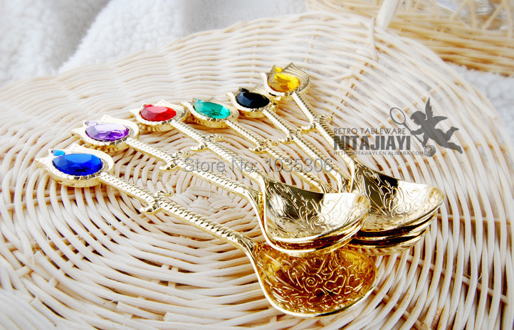 Gold metal bubble set vintage