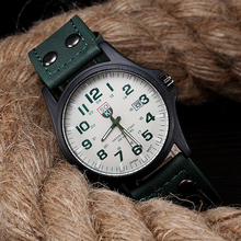 Brand sport Military Watches fashion casual quartz watch Leather  Analog men 2015 new SOKI Luxury wristwatch Relogio Masculino
