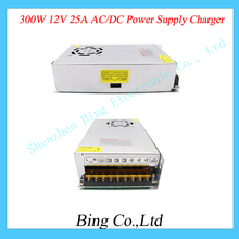 300W 12V 25A AC/DC Power Supply Charger LED Transformer Adapter for LED RGB Strip 3d printer Lighting Transformers