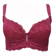 3 4 cup lace push up bra summer style large size sexy women underwear bralette thin