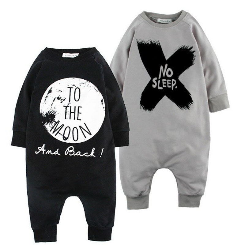 2015 Spring Autumn 100 Cotton Baby font b Boy b font Clothes Girl Romper Children Clothes