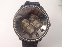 Luz principal, puntero luminoso. reloj de cuarzo de silicona de línea atmosférica. exterior men ‘ s reloj, reloj de pulsera de negocios. envío gratis