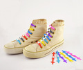 6pcs box 2016 new funny gadgets convenient lock colorful elastic no tie silicone shoelaces lazy shoe