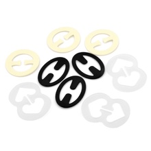 9pcs Webbing Bra Buckles Shadow Shaped Buckle Conceal Clear bra strap Bra clip cleavage Bra extender