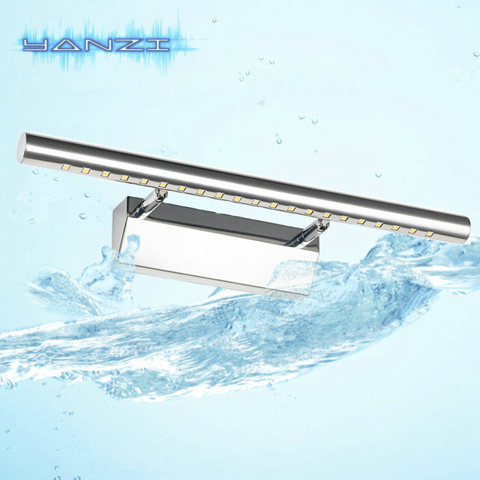 Waterproof 250mm 3W LED Wall Sconce Mirror Front Lamp Mirror Light Modern Minimalist Bathroom Mirror Cabinet Wall Lamp Lighting