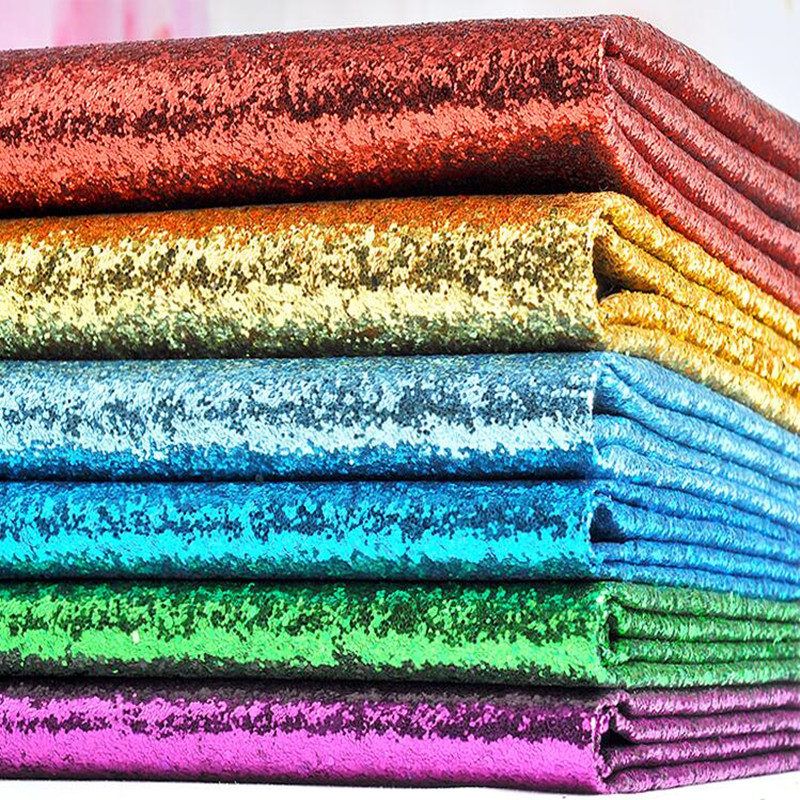 www.strongerinc.org : Buy Faux PU Glitter Leather Sequin Fabric ,Synthetic Leather for Decorative ...