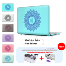 Paisley Garland Laptop Computer Bag Case For Mac Apple Macbook Pro 15 For Macbook 12 Retina + Silicone Keyboard Cover