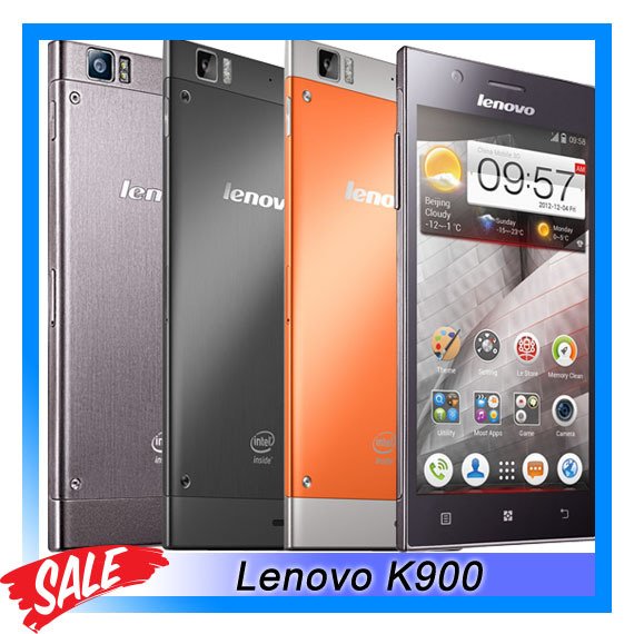 3G Original Lenovo K900 RAM 2GB ROM 16GB 5 5 inch Android 4 2 Smartphone Intel