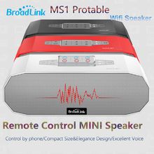 2015 BroadLink MS1 Speakers Wireless Mini Portable Intelligent Home Audio System Ndfeb Magnet Dual Stereo +Dual Passive Radiator