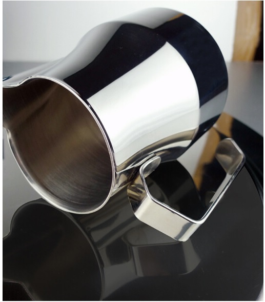 Description Picture 3 of itemFeiC 1pc 350ml/550ml/750ml Motta style Stainless Steel Milk Pitcher/Jug Milk Foaming Jug/Non-stick coatin for Barista latte art