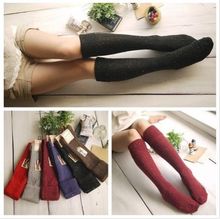Ladies Over The Knee Thigh High Womens Stretch Girls Cool Blend Sock Size 5-9
