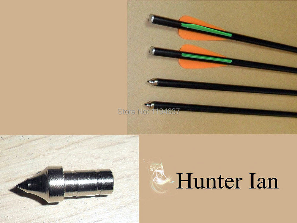 FREE SHIPPING high quality 1 dz fiberglass arrow 8031 300mm for Crossbow Bolt archery bow hunting