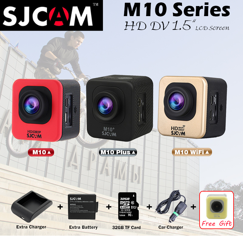  SJCAM M10  M10 & M10 WIFI & M10 + M10  2  Wi-Fi    + Extra1battery +   +    + 