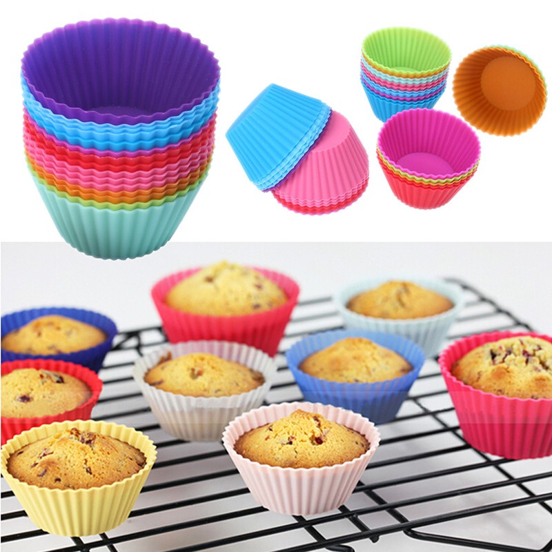 12pcs-lot-7cm-Muffin-Cupcake-Silicone-Cups-Round-For-Muffin-Cupcake-DIY-Baking-Fondant-Muffin-Cake