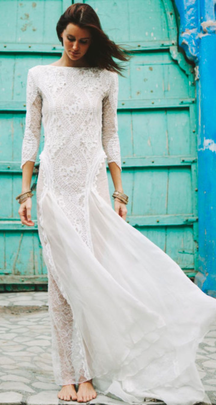 Bohemian Wedding Dress