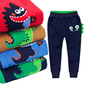 Grandwish Sports Trousers for Boy Children s Cotton Pants Girls Cartoon Tracksuit Pants Fleece Casual Pants
