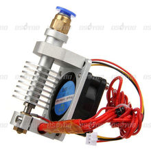 J-head E3D 0.3 0.4 0.5mm Nozzle 3D Printer Extruder Kit 1.75mm Filament RepRap+Holder+Cooling Fan Kit