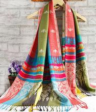 Winter Bohemia national trend scarf 2016 font b Tartan b font Scarf Desigual cuadros New Designer