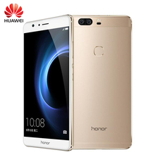 Original Huawei Honor V8 Cell Phone 4GB RAM 32GB ROM Kirin 950 Octa Core 5 7