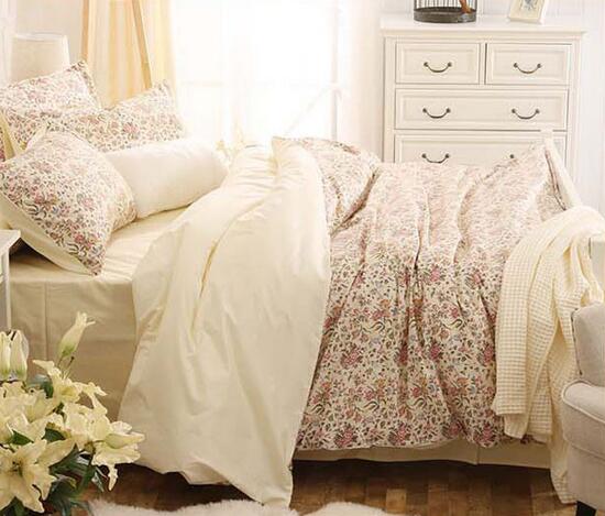 Egyptian cotton luxurious bedding sets 4pcs twin queen king duvet cover set bedlinen bedclothes white noble blue