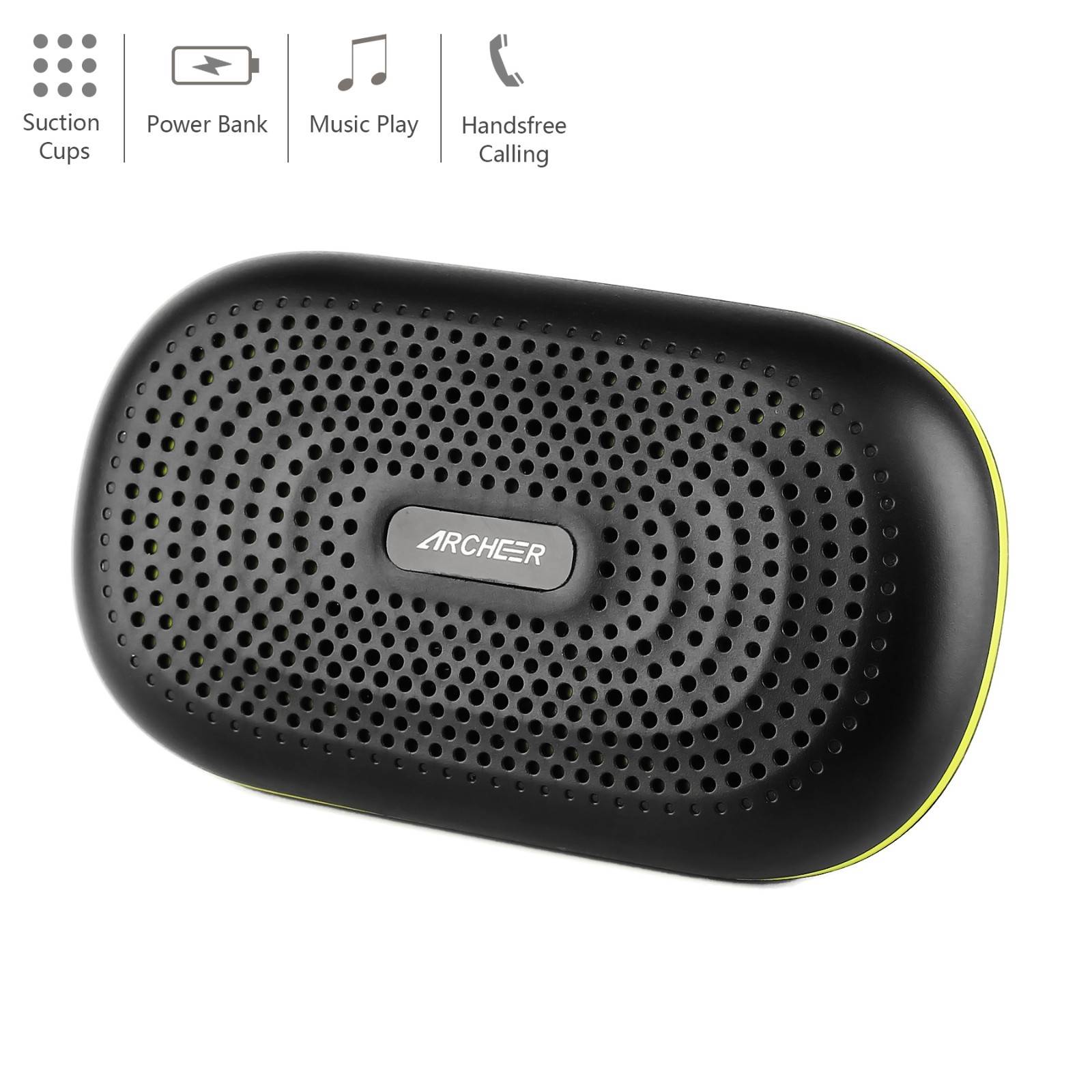 3 in 1 Archeer A227 Bluetooth Speakers 3000mAh Wireless Speaker Portable Charger Power Bank Cellphone Stand For Samsung For LG 3 in 1 Archeer A227 Bluetooth Speakers 3000mAh Wireless Speaker Portable Charger Power Bank Cellphone Stand For Samsung For LG