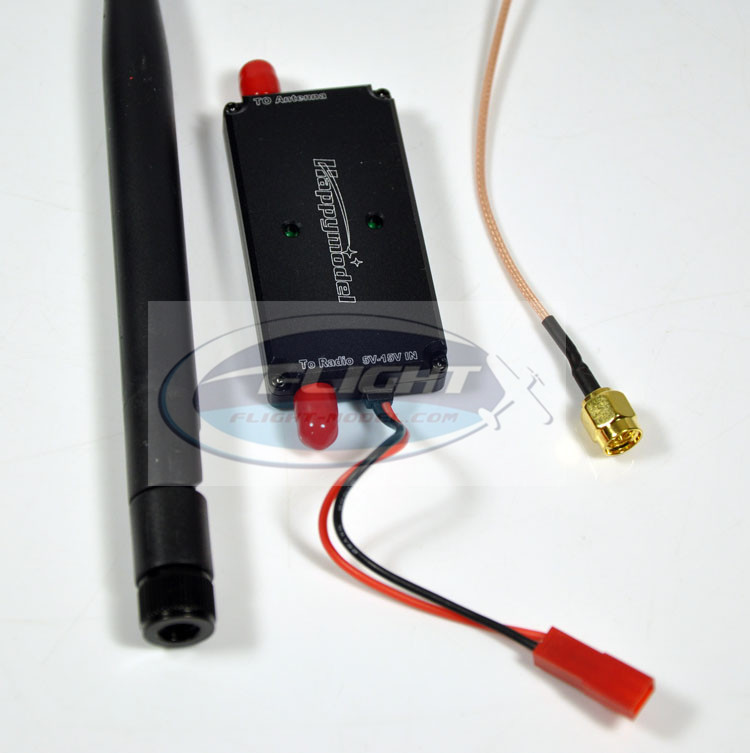 2.4G 2W 2000mW Mini Radio Signal Booster Range FPV Extend For DJI